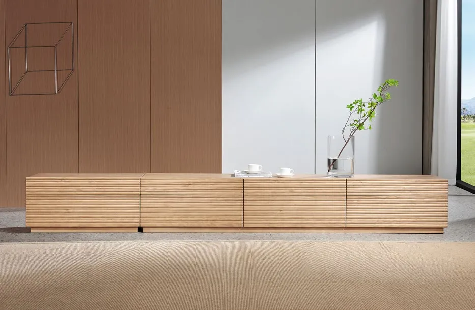 Stackable Storage Cabinet — Large in solid hardwood